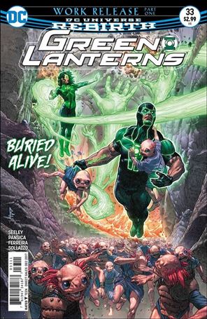 Green Lanterns issue 33 Riccardo Federici Cover