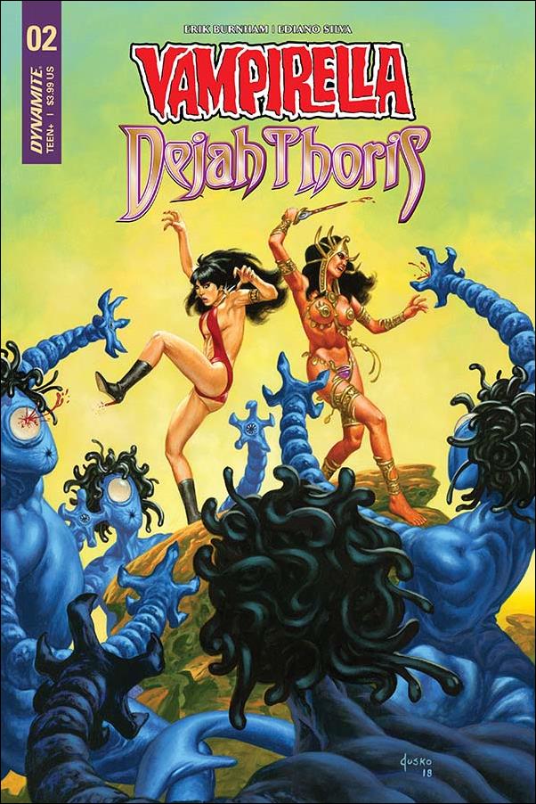 Vampirella/Dejah Thoris issue 2-D Joe Jusko Cover