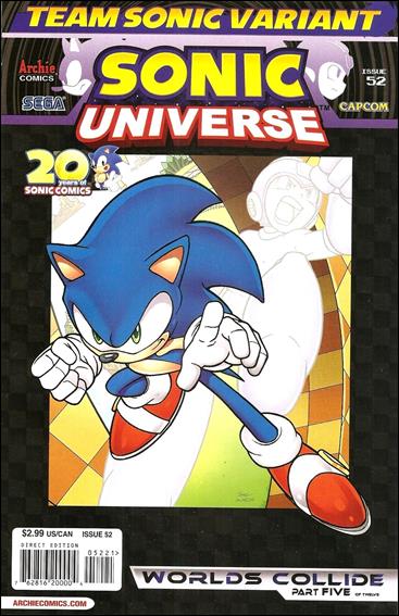 Sonic Universe issue 52-C Team Sonic Cover