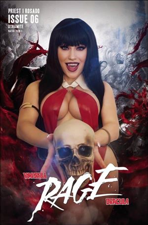 Vampirella / Dracula: Rage issue 6-E Cosplay Photo Cover
