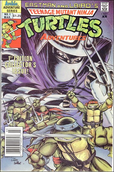 Teenage Mutant Ninja Turtles Adventures (1989) issue 1-C Canadian Price Cover