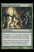 Magic the Gathering: Shadowmoor (Base Set) card 114 Flourishing Defenses