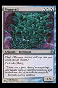 Magic the Gathering: Commander (Base Set) card 218 Plumeveil