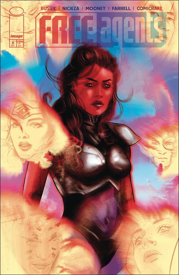 Free Agents (2024) issue 6-C Tula Lotay Cover