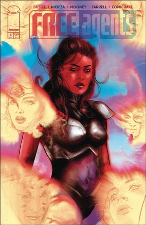 Free Agents (2024) issue 6-C Tula Lotay Cover