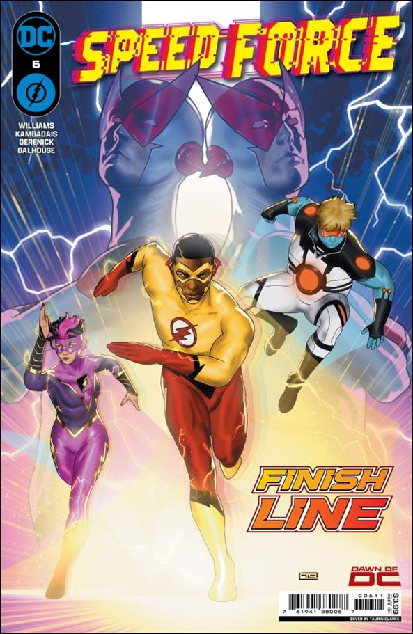 Speed Force (2023) issue 6 Taurin Clarke Cover