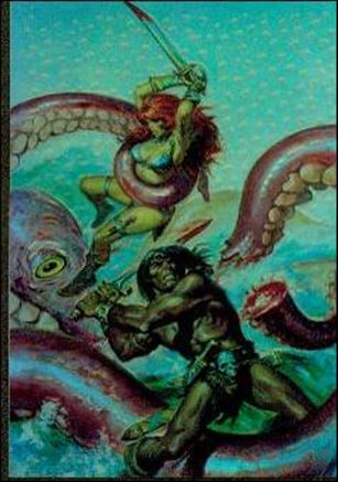 Conan II (Base Set) card 45 Savage Sword #23