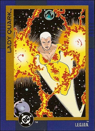 DC Cosmic Teams (Base Set) card 77 Lady Quark