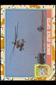 Desert Storm: Series 2 (Base Set) card 128 Apache Attack 'Copter
