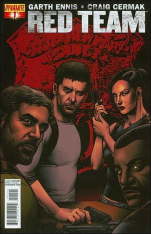 Red Team issue 1-C Russ Braun Subscription Cover