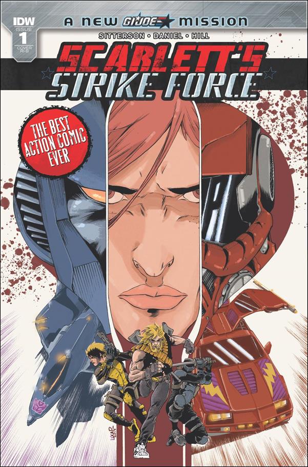 Scarlett's Strike Force issue 1-D Luca Pizzari 1:20 Cover