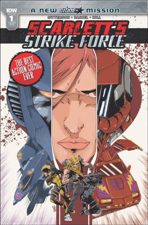 Scarlett's Strike Force issue 1-D Luca Pizzari 1:20 Cover