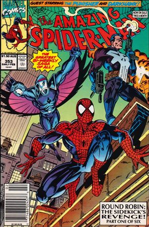 Amazing Spider-Man (1963) issue 353-B Australian Price Cover