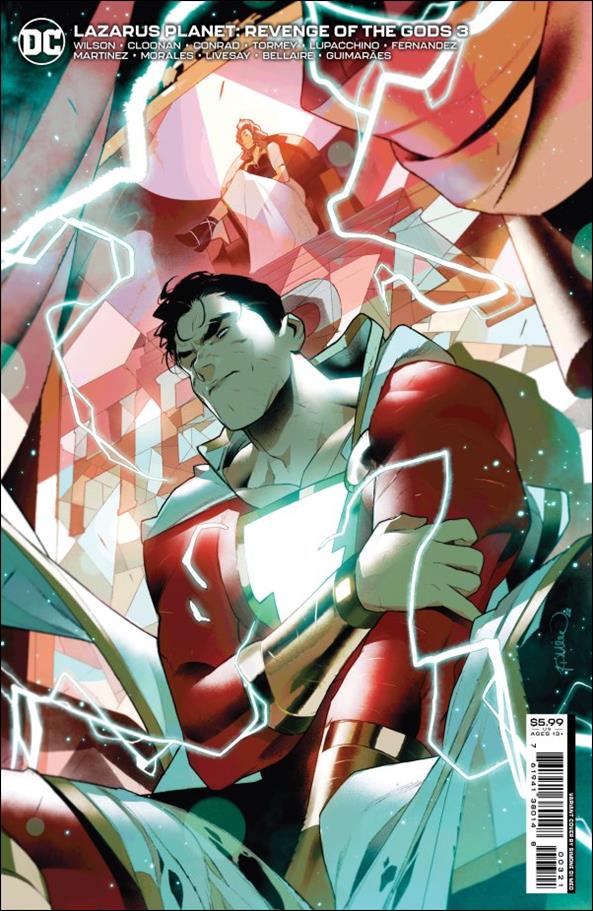 Lazarus Planet: Revenge of the Gods issue 3-B Simone Di Meo Cardstock Cover