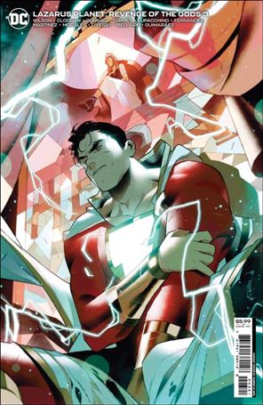 Lazarus Planet: Revenge of the Gods issue 3-B Simone Di Meo Cardstock Cover