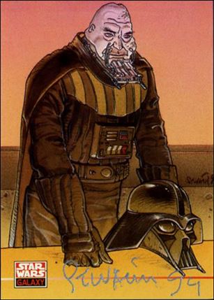 Star Wars Galaxy: Series 4 (Autograph Subset) card 268 Sylvain