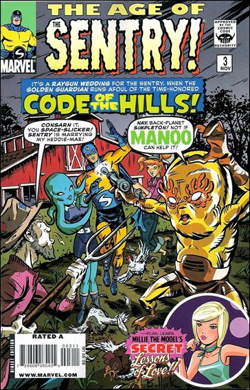 Age of the Sentry issue 3 David Bullock Cover