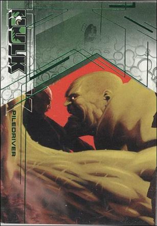 Hulk Film and Comic Cards (Base Set) card 34 Piledriver
