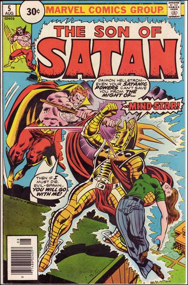 Son of Satan issue 5-B 30 Cent Price Cover