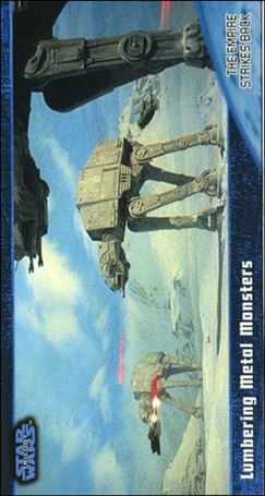 Star Wars Trilogy Widevision (Base Set) card 29 Lumbering Metal Monsters