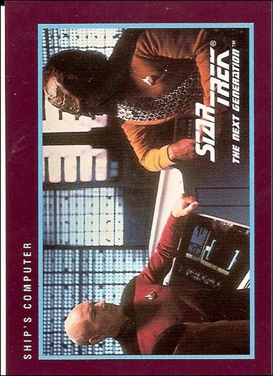 Star Trek 25th Anniversary: Series 2 (Base Set) card 256 Ship's Computer