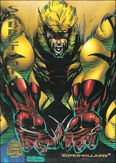 Marvel Universe: Series 5 (Base Set) card 115 Sabretooth