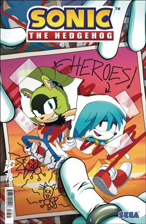 Sonic the Hedgehog (2018) issue 78-B Kris Dobbins Cover