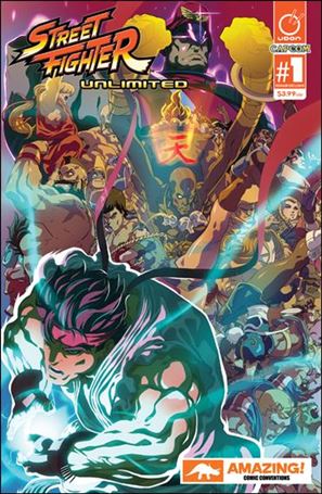 Street Fighter Unlimited issue 1-H Hanzo Steinbach Amazing Comic Con Cover 1/1000