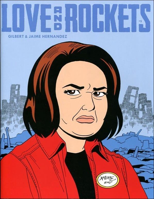Love and Rockets (2016) issue 5 Jaime Hernandez Cover