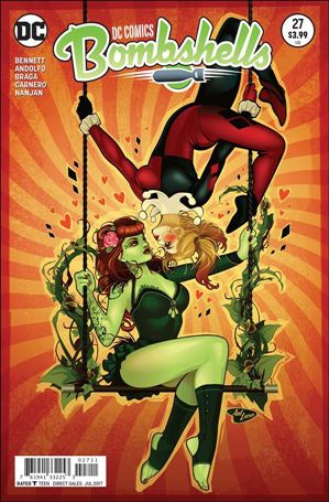 DC Comics Bombshells  issue 27 Ant Lucia Cover