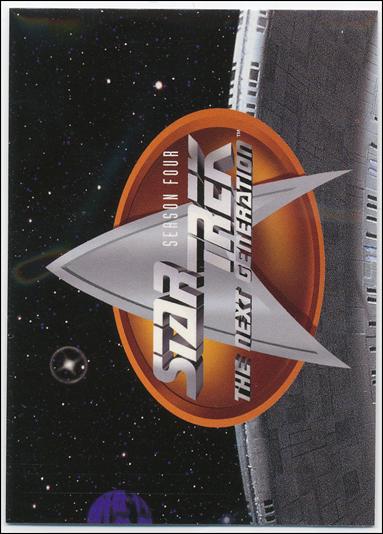 Star Trek: The Next Generation - The Episode Collection Season Four (Base Set) card 314 Mission Chronology