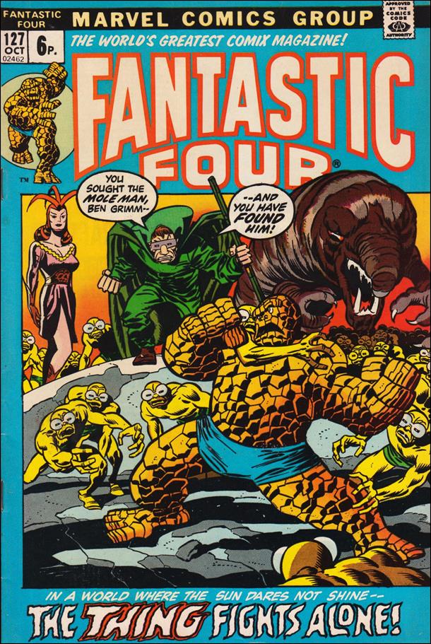 Fantastic Four (1961) issue 127-B UK Price Cover