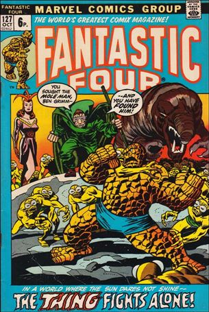 Fantastic Four (1961) issue 127-B UK Price Cover