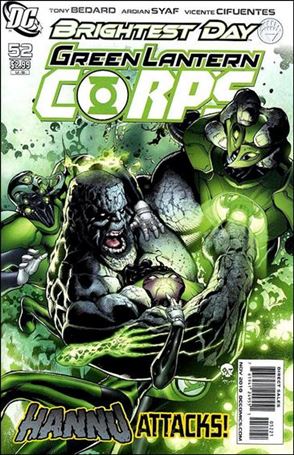 Green Lantern Corps (2006) issue 52-B Patrick Gleason 1:10 Cover