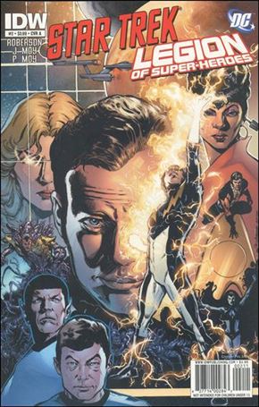 Star Trek/Legion of Super-Heroes issue 2 Phil Jimenez Cover