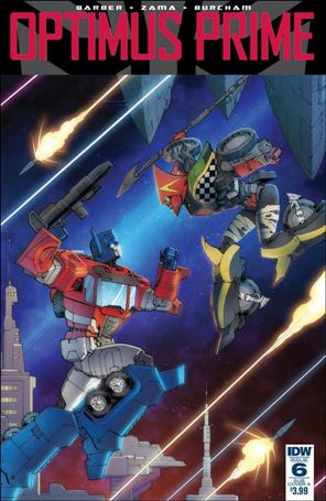 Optimus Prime issue 6-B Casey Coller Subscription Cover