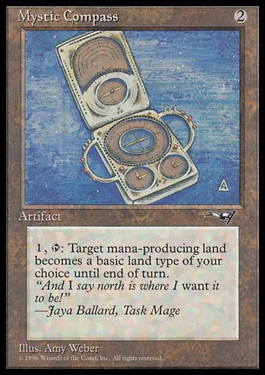 Magic the Gathering: Alliances (Base Set) card 124 Mystic Compass
