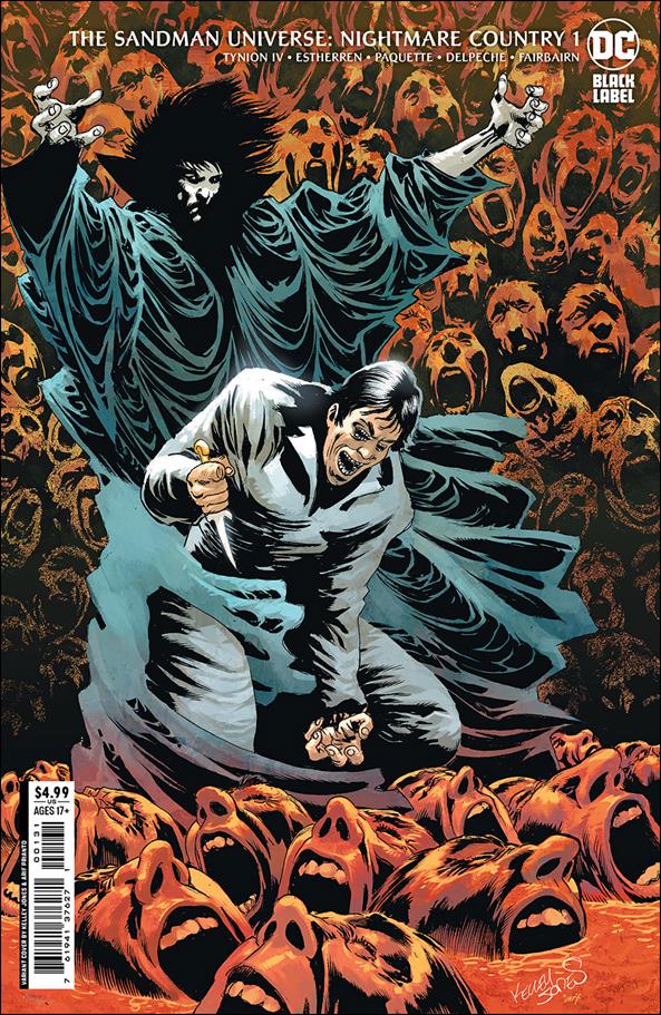 Sandman Universe: Nightmare Country issue 1-C Kelley Jones 1:25 Cardstock Cover