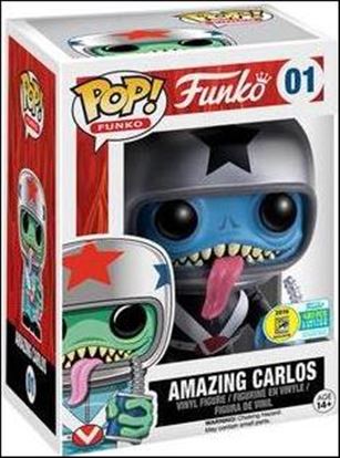 POP! Funko - Fantastik Plastik figure 1-B Amazing Carlos (Black Suit) SDCC 2016 1/480