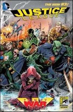 Justice League (2011) issue 22-F Ivan Reis San Diego Comic-Con Cover