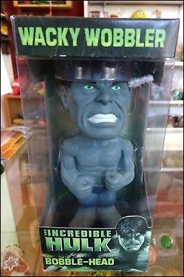 Wacky Wobblers (Comics) item Nn22-B Incredible Hulk (GLOW)