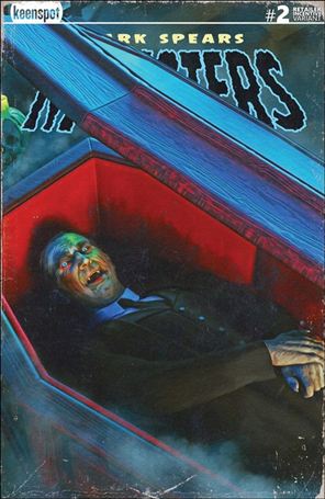 Mark Spears Monsters issue 2.00-O Mark Spears "Dracula" 1:20 Cover (Third Printing)