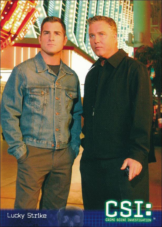 CSI: Crime Scene Investigation - Series Two (Base Set) card 17 Lucky Strike
