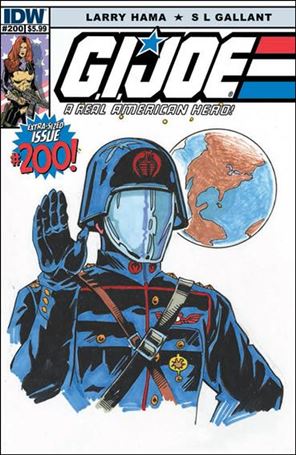 G.I. Joe: A Real American Hero issue 200-B Herb Trimpe Cover