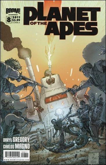 Planet of the Apes (2011) issue 8 Carlos Magno Cover