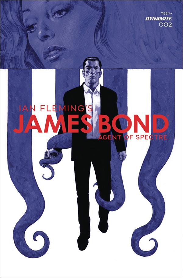 James Bond: Agent of Spectre issue 2-C Sean Phillips 1:11 Blue Tint Cover