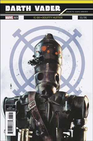 Darth Vader (2017) issue 23-B Rod Reis Galactic Icons Cover
