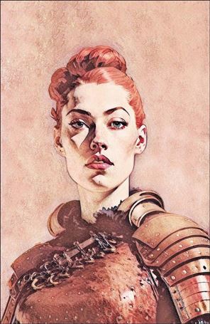 Last Barbarians issue 5-E Brian Haberlin Cover E