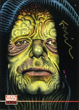 Star Wars Galaxy: Series 4 (Autograph Subset) card 226 Drew Friedman