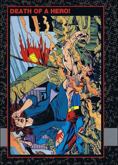 Doomsday: The Death of Superman (Base Set) card 89 Death Of A Hero!